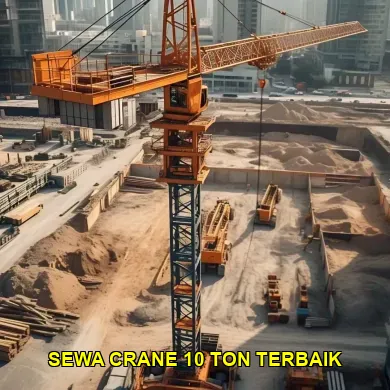 sewa crane 10 ton terbaik